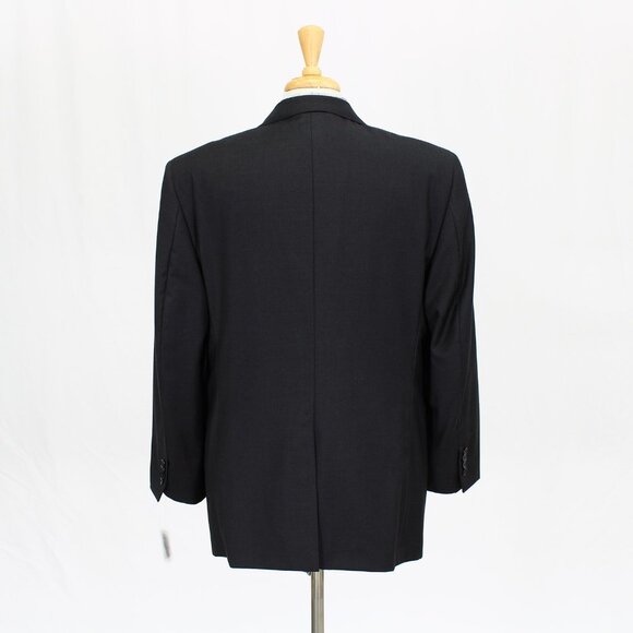 Jos. A. Bank 43R 37x28 Gray Solid Two Button Full Suit R017 - Picture 9 of 14